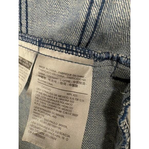 Levi’s 72334 Light Wash Denim Trucker Jacket M - Picture 4 of 8